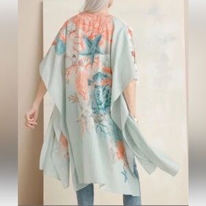 Aratta Silent Journey Chicos Ocean Tassel Kimono